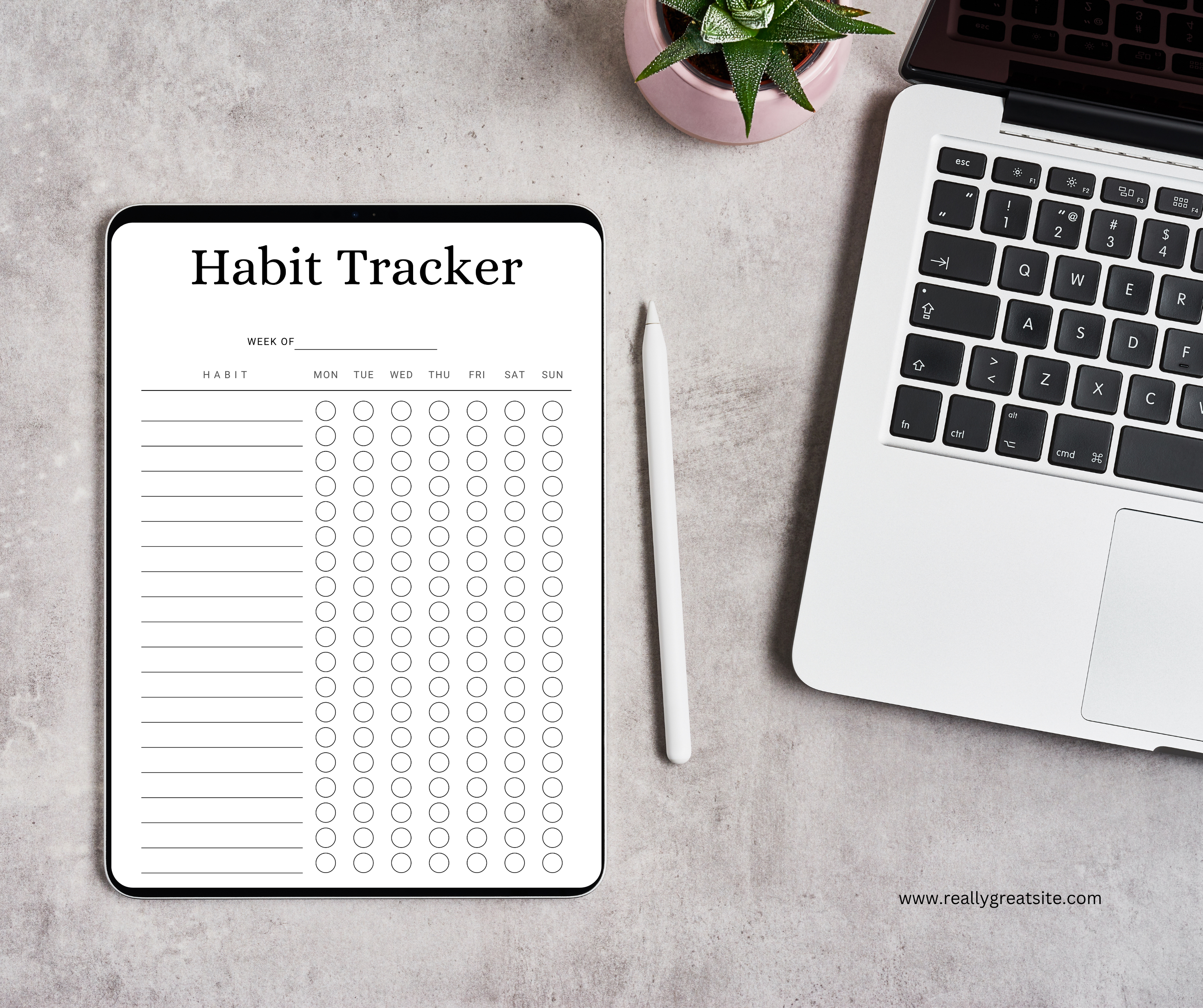Printable Habit Tracker